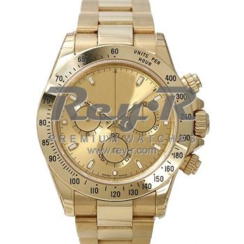 SWISS DAYTONA STYLE YELLOW GOLD GOLD 40MM