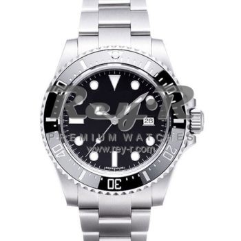 SWISS SEA-DWELLER 4000 STYLE STEEL BLACK CERAMIC 40MM